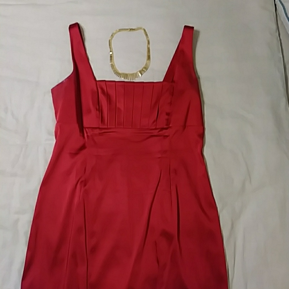Calvin Klein satin Cocktail Dress